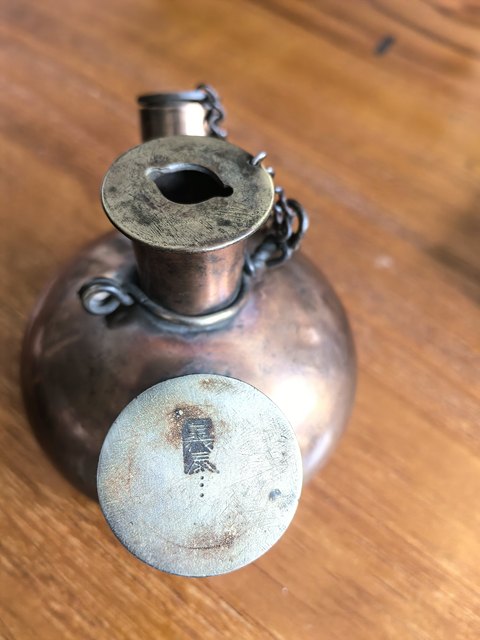 古玩銅器銅壺真品鑒賞圖