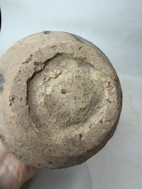 古玩陶瓷卡約文化·變形人蛙紋罐拍賣，當前價格792元