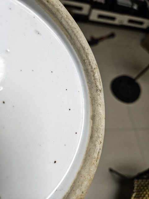 古玩陶瓷粉彩人物故事雙耳大瓶真品鑒賞圖