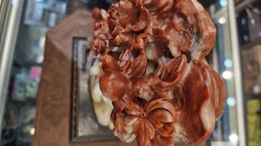 古玩雜項壽山石擺件真品鑒賞圖