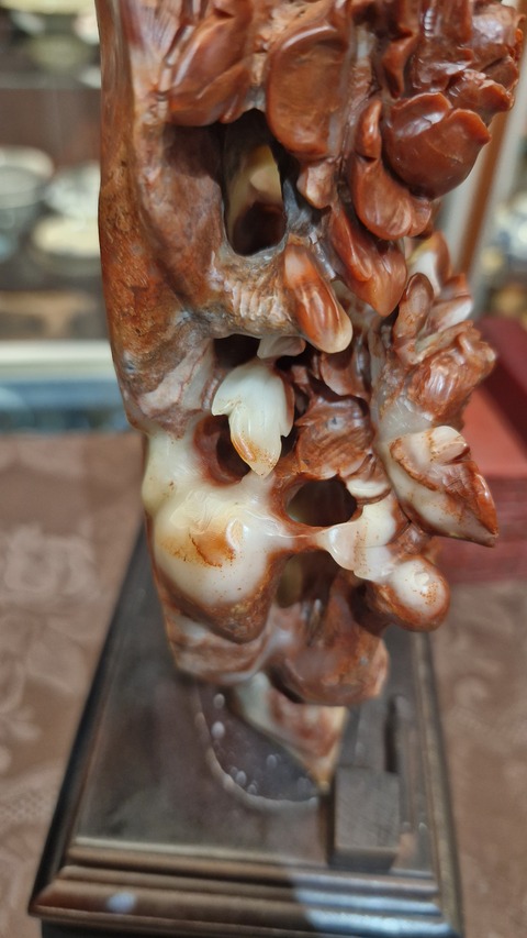 古玩雜項壽山石擺件真品鑒賞圖