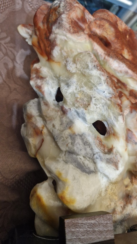 古玩雜項壽山石擺件真品鑒賞圖