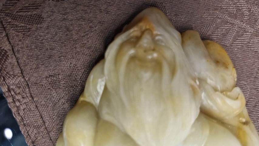 古玩雜項壽山芙蓉石擺件真品鑒賞圖