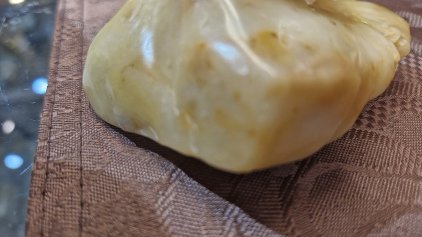 古玩雜項壽山芙蓉石擺件真品鑒賞圖