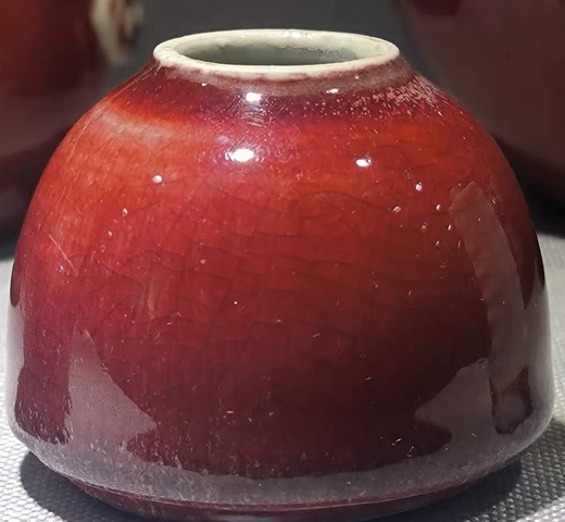 古玩陶瓷水盂真品鑒賞圖