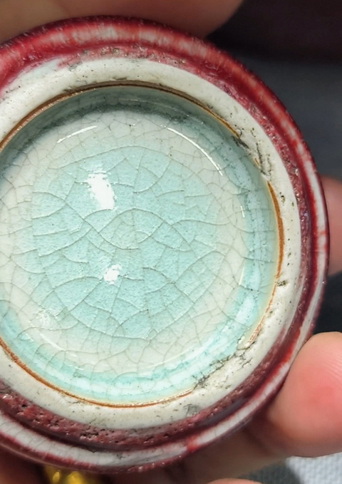 古玩陶瓷水盂真品鑒賞圖