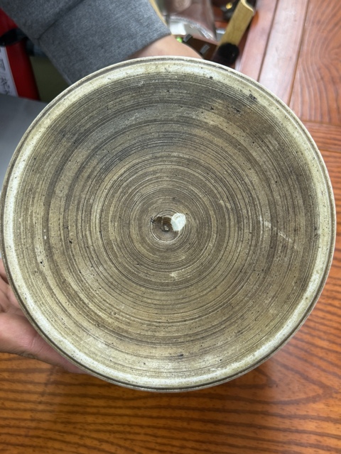 古玩陶瓷青花人物紋筆海真品鑒賞圖