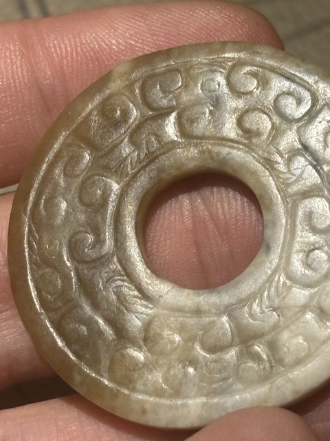 古玩玉器春秋· 玉瑗/環拍賣，當前價格45000元