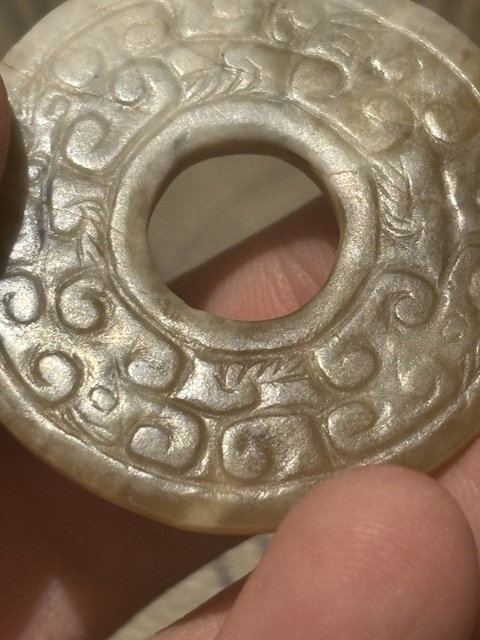 古玩玉器春秋· 玉瑗/環拍賣，當前價格45000元