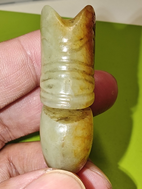 古玩玉器仿古玉龍真品鑒賞圖