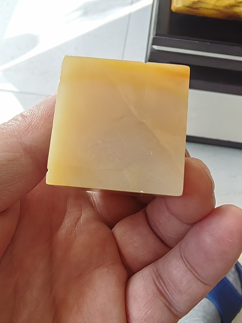 古玩雜項老撾石印章真品鑒賞圖