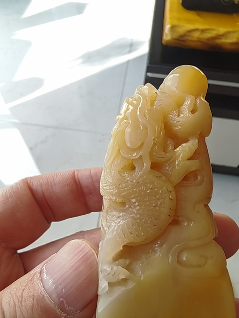 古玩雜項老撾石印章真品鑒賞圖