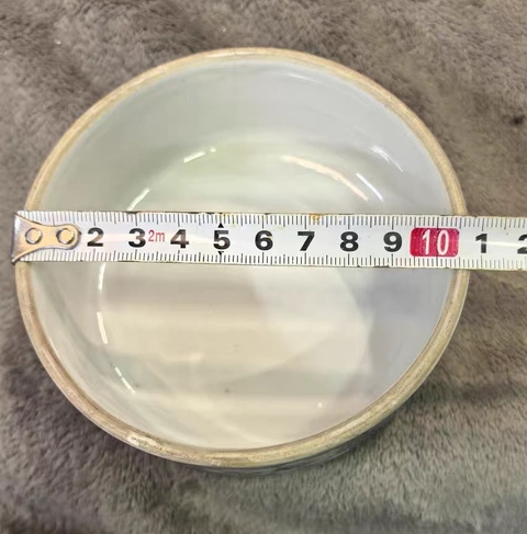 古玩陶瓷青花冰梅圖罐蓋真品鑒賞圖