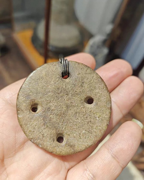 古玩玉器石掛件真品鑒賞圖