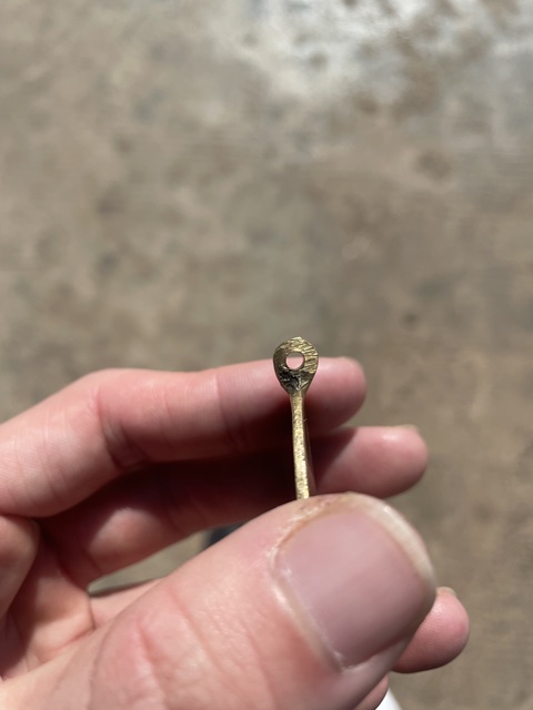 古玩銅器銅九宮八卦牌真品鑒賞圖