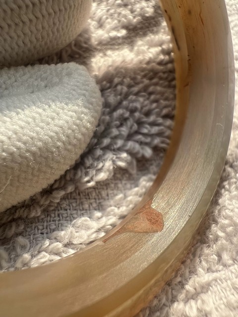 古玩玉器瑪瑙飛碟環(huán)真品鑒賞圖