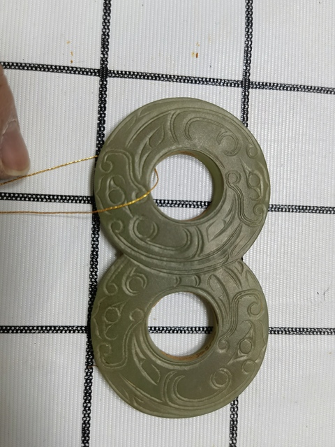 古玩玉器仿古玉璧真品鑒賞圖