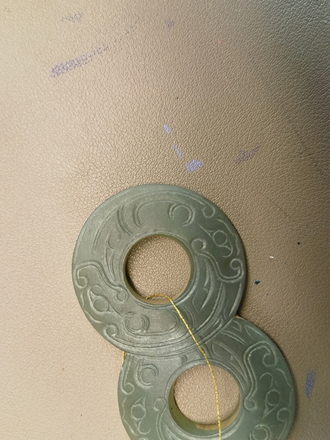 古玩玉器仿古玉璧真品鑒賞圖