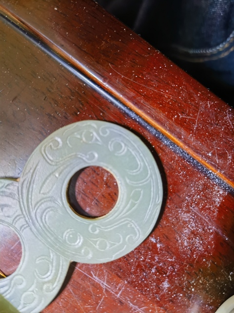 古玩玉器仿古玉璧真品鑒賞圖