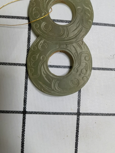 古玩玉器仿古玉璧真品鑒賞圖