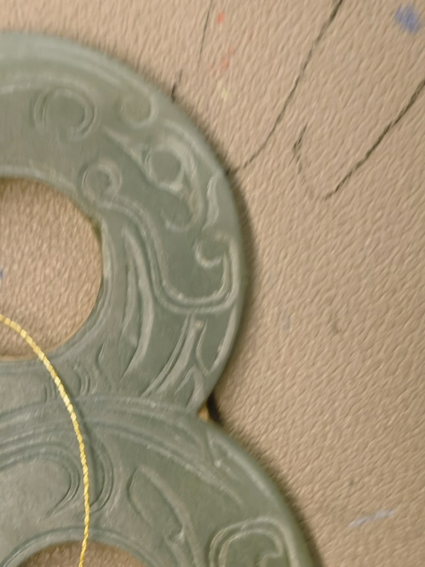 古玩玉器仿古玉璧真品鑒賞圖