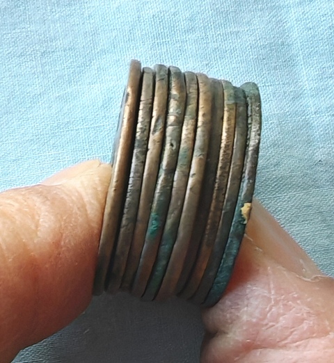 古玩錢幣北宋錢一組拍賣，當前價格50元