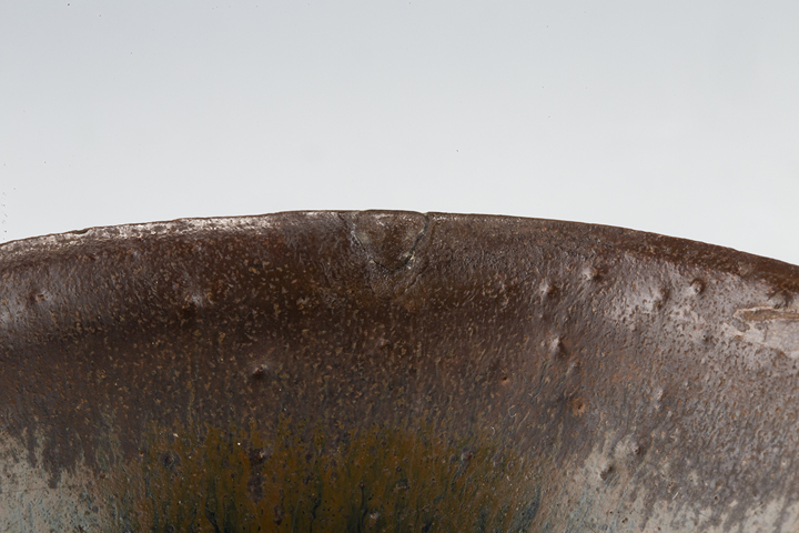 古玩陶瓷明以前·建窯柿紅釉兔毫盞拍賣，當(dāng)前價格4656元