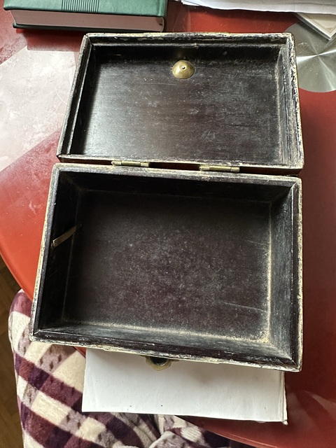 古玩雜項首飾盒真品鑒賞圖