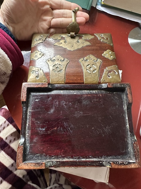 古玩雜項首飾盒真品鑒賞圖