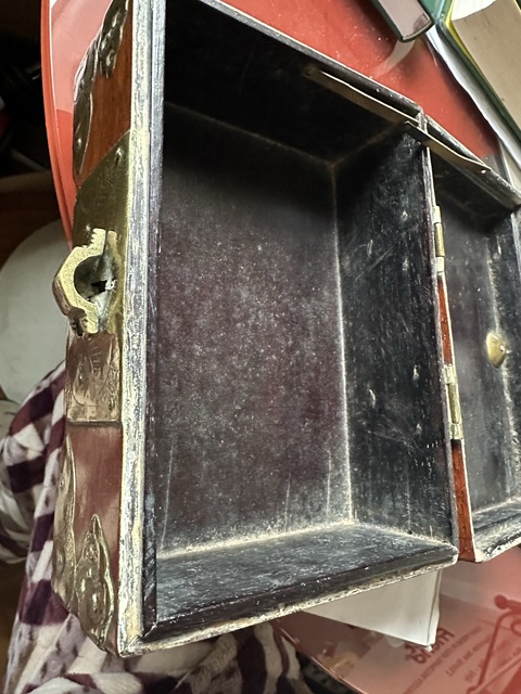 古玩雜項首飾盒真品鑒賞圖