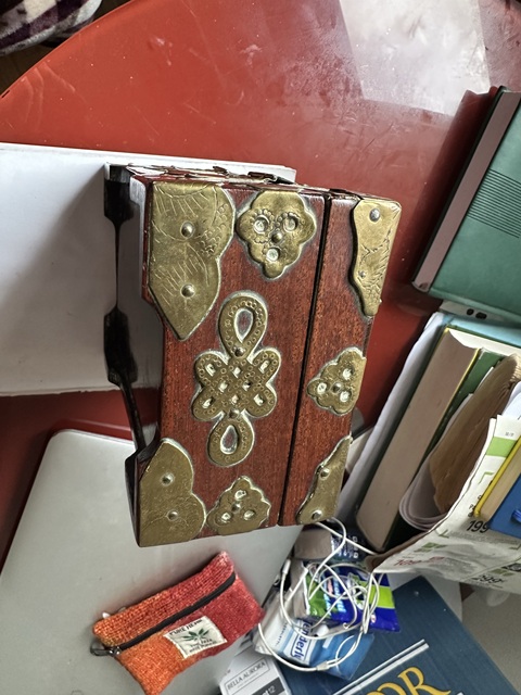 古玩雜項首飾盒真品鑒賞圖