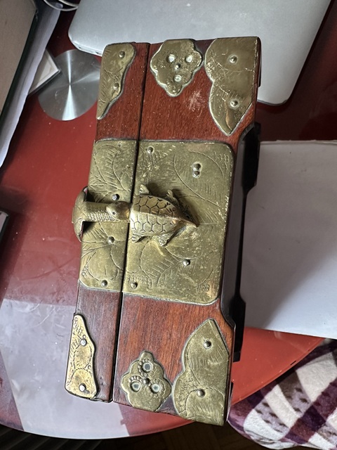 古玩雜項首飾盒真品鑒賞圖