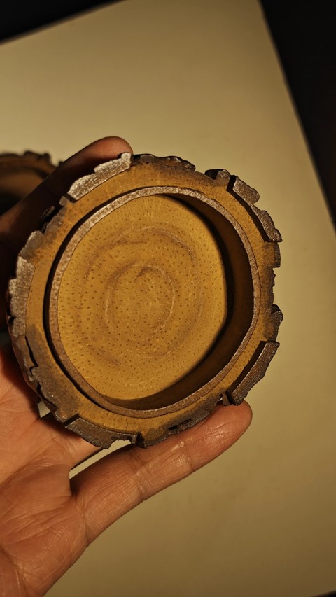 古玩雜項(xiàng)竹刻香盒真品鑒賞圖