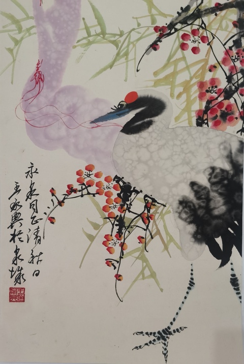 古玩字畫山東美協主席中美協理事山東文聯黨組書記王承典仕女圖拍賣，當前價格8000元