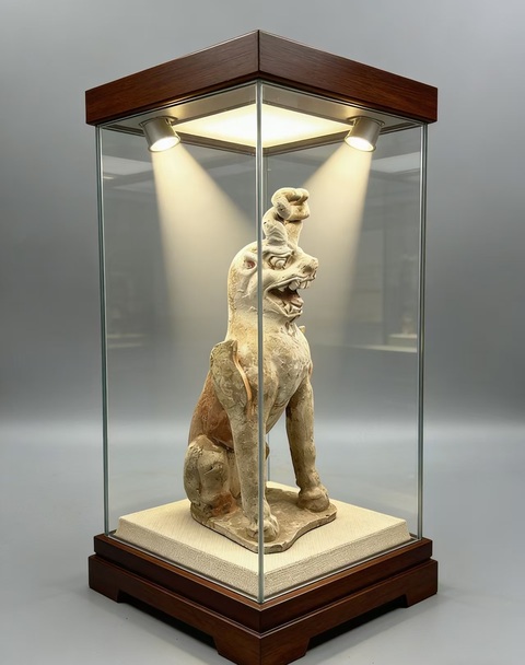 古玩陶瓷隋唐·辟邪獸拍賣，當前價格6000元