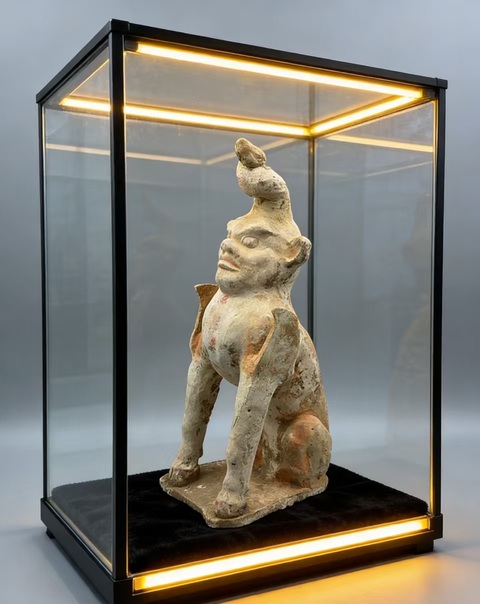 古玩陶瓷隋唐·辟邪獸拍賣，當前價格6000元