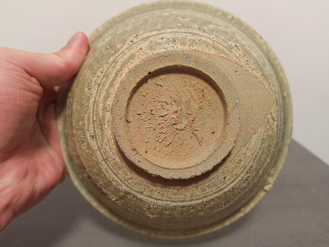 古玩陶瓷青釉小碗真品鑒賞圖