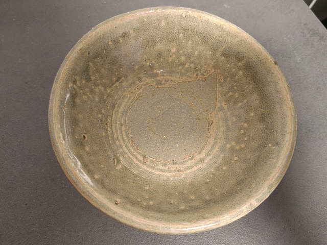 古玩陶瓷青釉小碗真品鑒賞圖