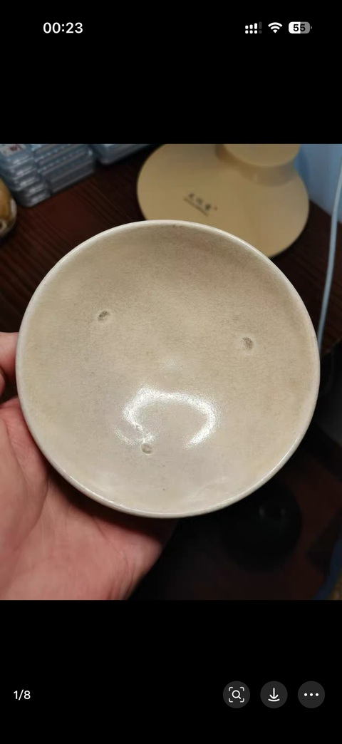 古玩陶瓷白釉碗真品鑒賞圖