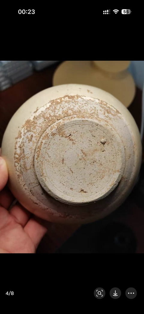 古玩陶瓷白釉碗真品鑒賞圖