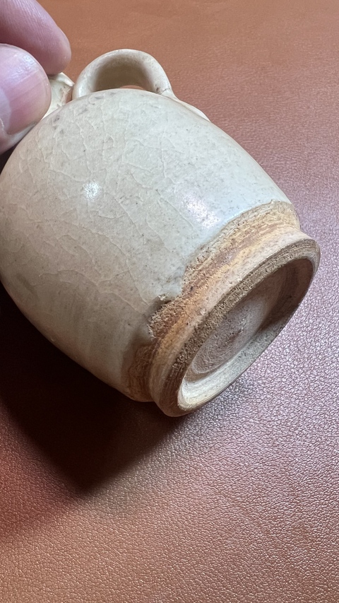 古玩陶瓷青白釉水注真品鑒賞圖