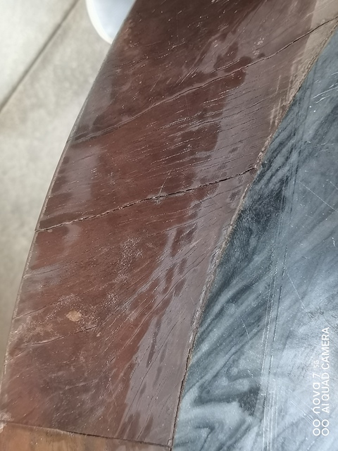 古玩雜項半圓桌真品鑒賞圖