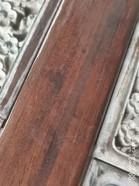 古玩雜項半圓桌真品鑒賞圖