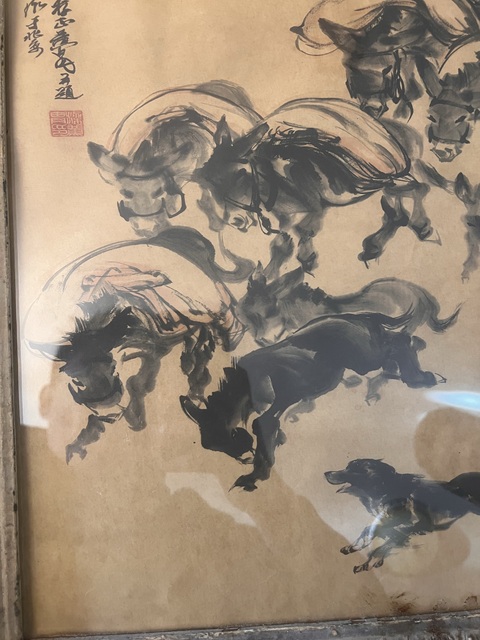 古玩字畫踏歌行真品鑒賞圖
