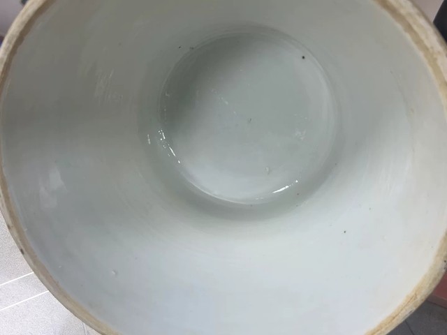 古玩陶瓷青花花卉紋花觚真品鑒賞圖