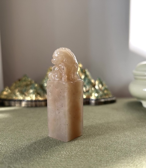 古玩雜項元旦特惠壽山石印章拍賣，當前價格99元