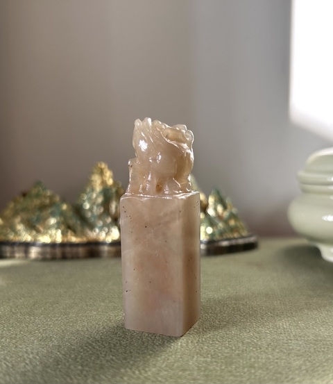 古玩雜項元旦特惠壽山石印章拍賣，當前價格99元