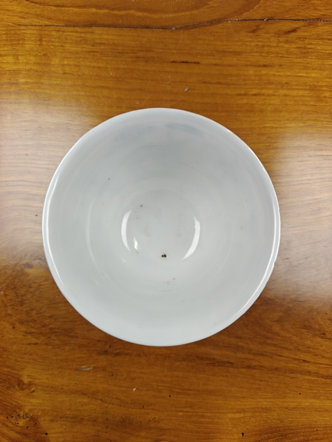 古玩陶瓷青花福祿壽紋仰鐘杯真品鑒賞圖