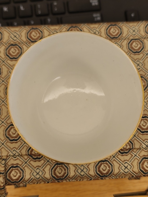 古玩陶瓷無雙譜蓋碗真品鑒賞圖