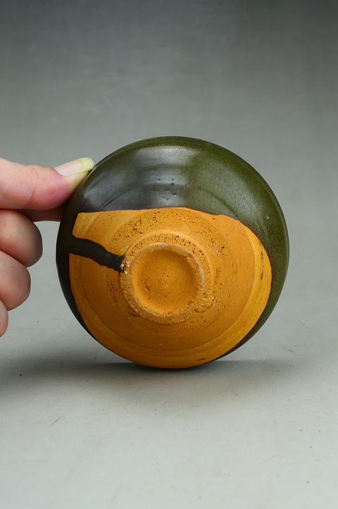 古玩陶瓷精品:南宋吉州窯茶葉末釉茶盞（珍貴釉色）拍賣，當前價格1052元